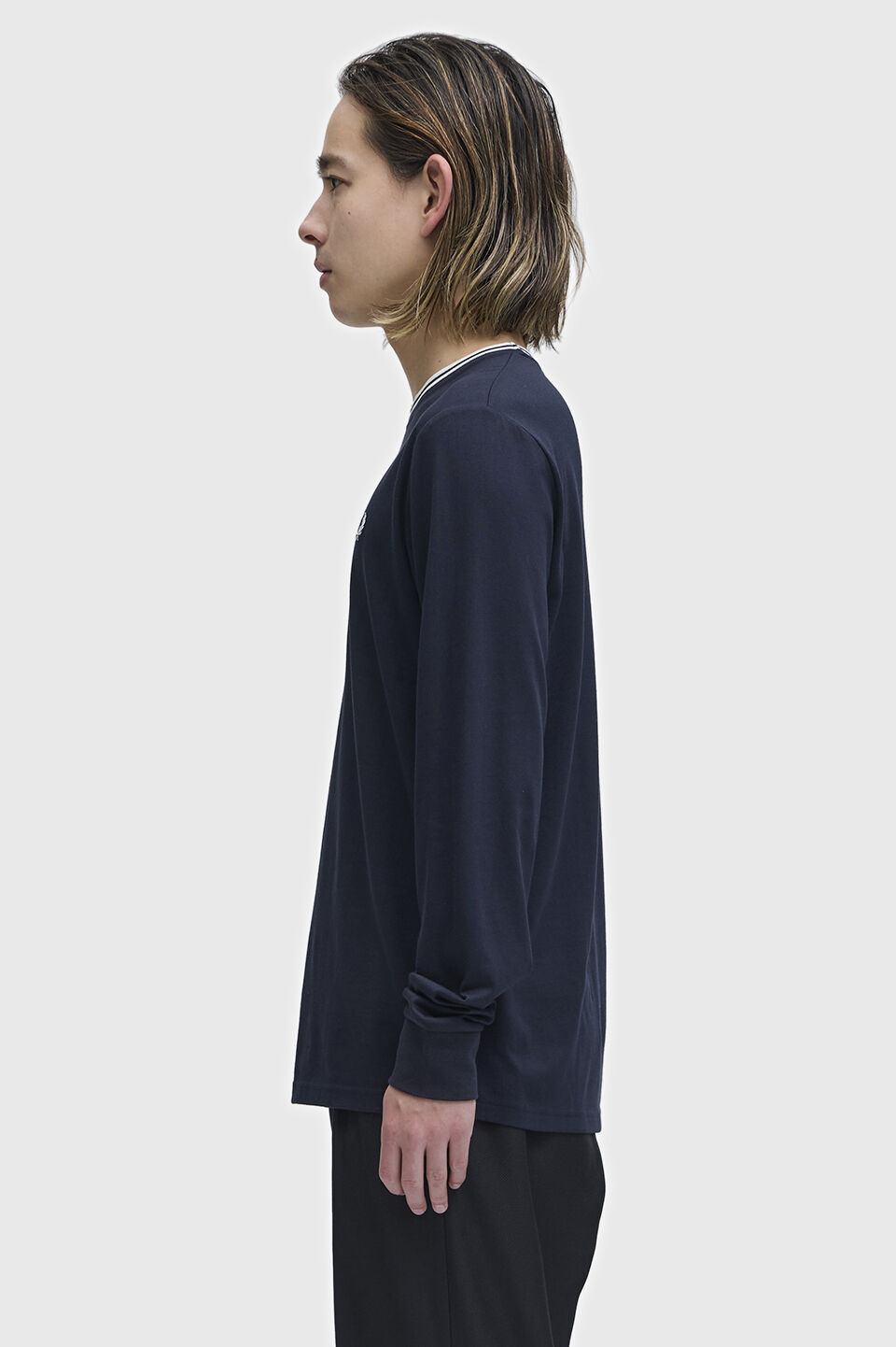FRED PERRY 「Long Sleeve Twin Tipped T-Shirt」|Tシャツ・カットソー|