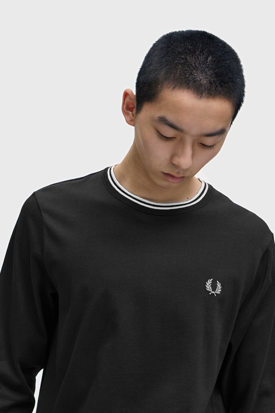 FRED PERRY 「Long Sleeve Twin Tipped T-Shirt」|Tシャツ・カットソー|