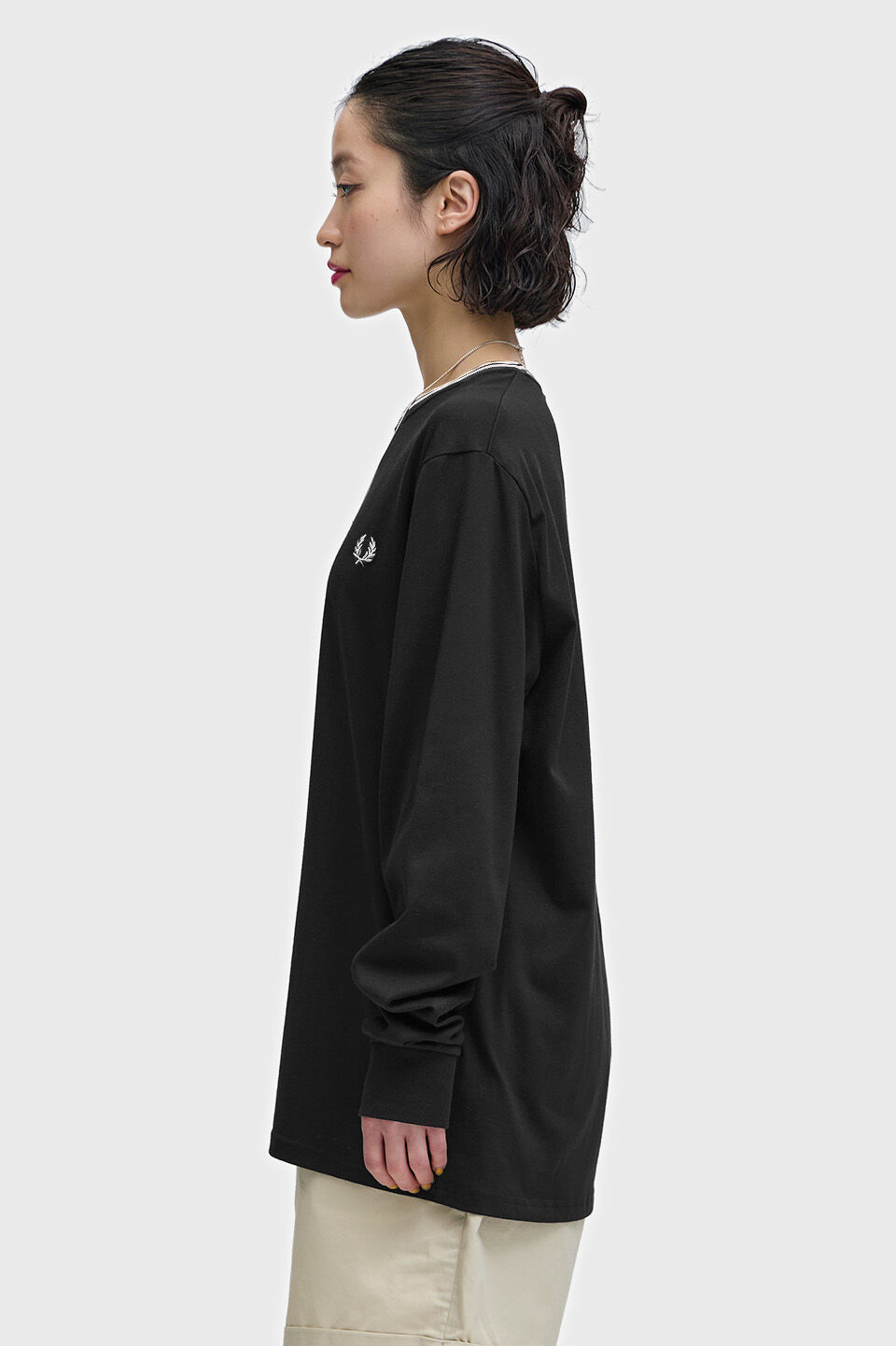FRED PERRY 「Long Sleeve Twin Tipped T-Shirt」|Tシャツ・カットソー|