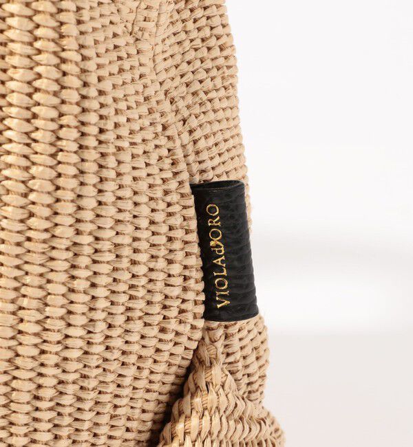 TOMORROWLAND GOODS「VIOLAd'ORO イタリアンラフィアシート 2WAYトートバッグ M」|トートバッグ|