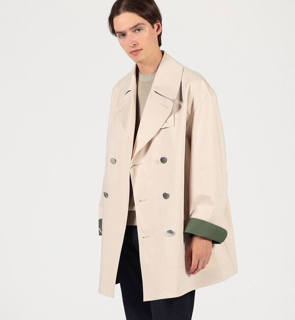 TOMORROWLAND BUYING WEAR「MACKINTOSH CANONBIE ダブルブレステッド ハーフコート」|ピーコート|