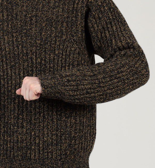 TOMORROWLAND MENS「TOMORROWLAND Tricot ウールカシミヤ メランジニット タートルネックプルオーバー」|ニット・セーター|