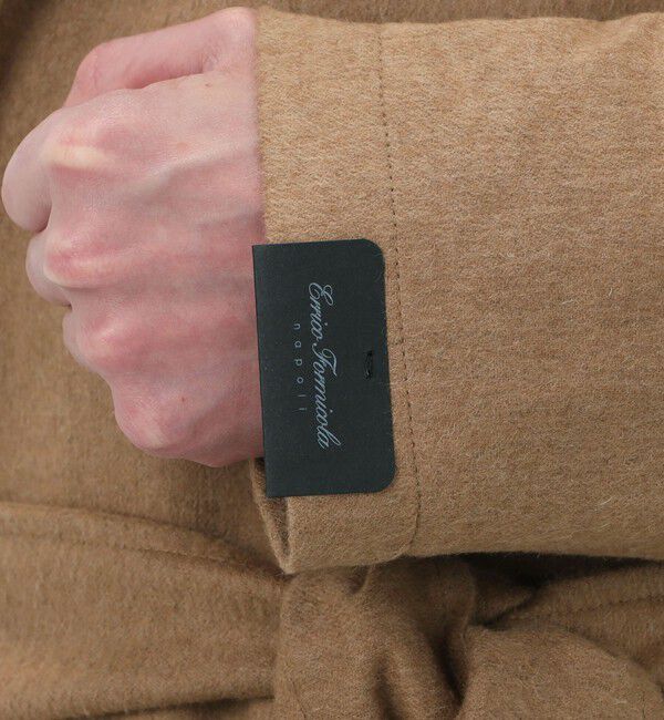 TOMORROWLAND BUYING WEAR「ERRICO FORMICOLA ウール ボタンレスベルテッドコート」|その他|
