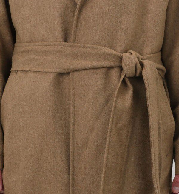 TOMORROWLAND BUYING WEAR「ERRICO FORMICOLA ウール ボタンレスベルテッドコート」|その他|