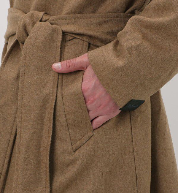 TOMORROWLAND BUYING WEAR「ERRICO FORMICOLA ウール ボタンレスベルテッドコート」|その他|