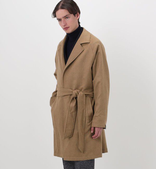 TOMORROWLAND BUYING WEAR「ERRICO FORMICOLA ウール ボタンレスベルテッドコート」|その他|