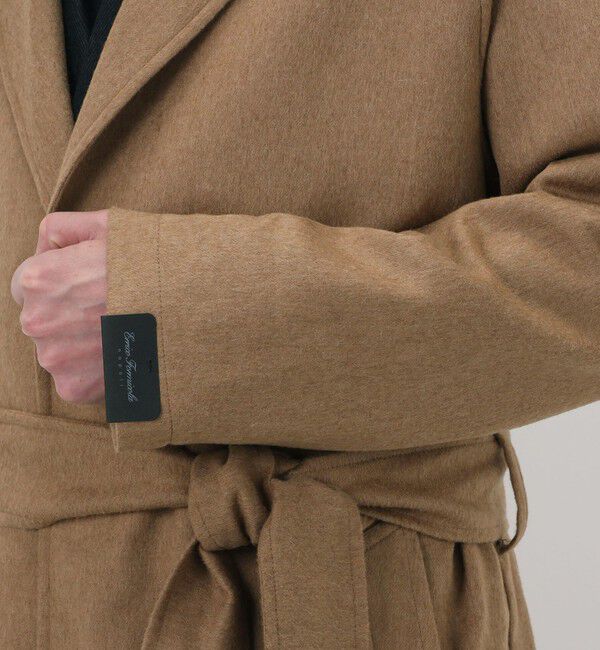 TOMORROWLAND BUYING WEAR「ERRICO FORMICOLA ウール ボタンレスベルテッドコート」|その他|