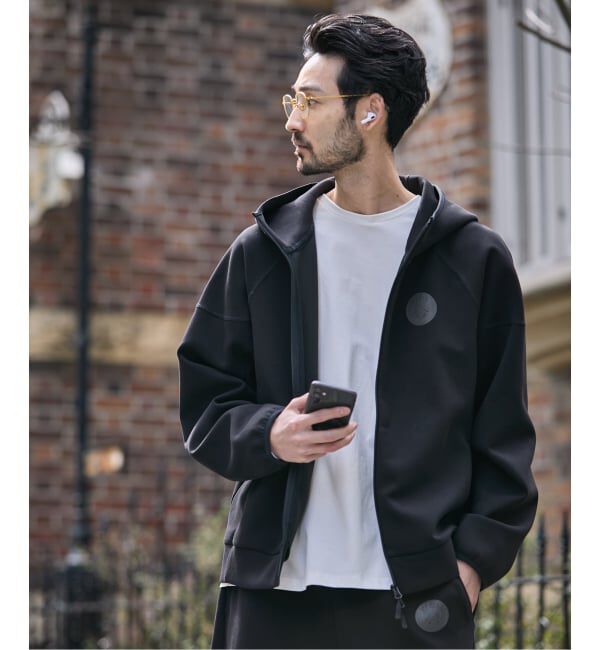 Paris Saint-Germain「【Paris Saint-Germain / パリ・サン＝ジェルマン】 JP Active Hoodie」|パーカー|ブラック