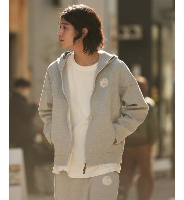 Paris Saint-Germain「【Paris Saint-Germain / パリ・サン＝ジェルマン】 JP Active Hoodie」|パーカー|グレー