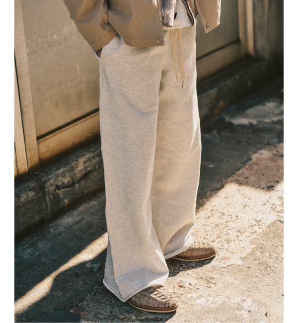 417 EDIFICE「ワイドレッグ スウェットパンツ」|その他|