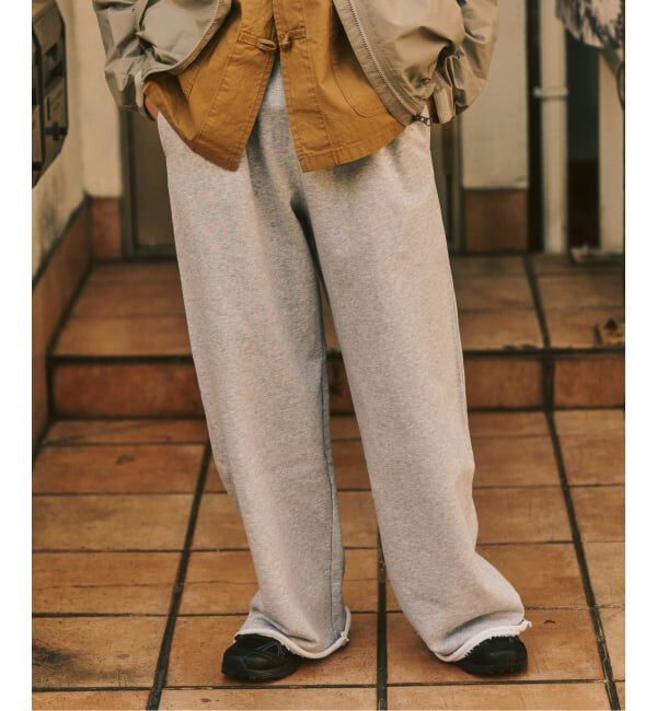 417 EDIFICE「ワイドレッグ スウェットパンツ」|その他|