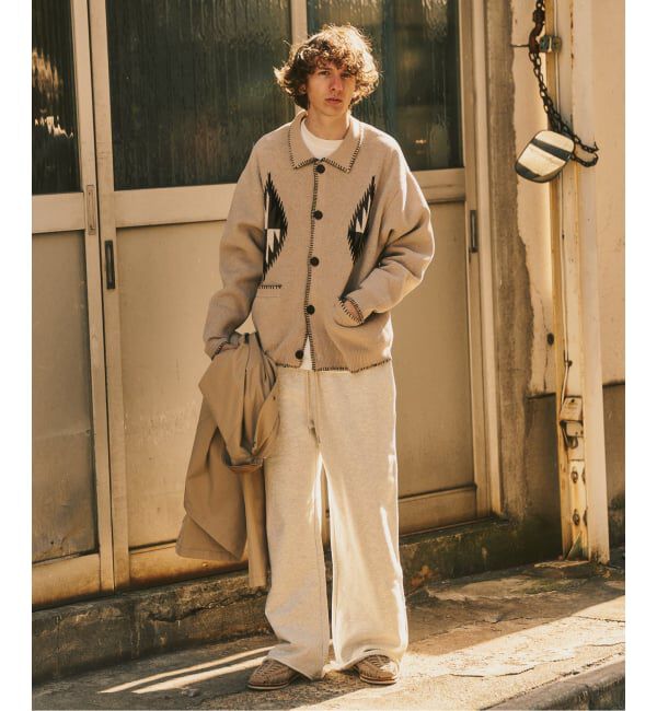 417 EDIFICE「ワイドレッグ スウェットパンツ」|その他|