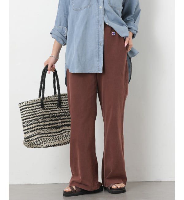 JOURNAL STANDARD relume「《予約》別注【Champion/チャンピオン】16s/1 Jersey PT Bleach Wash：パンツ」|その他|ブラウン