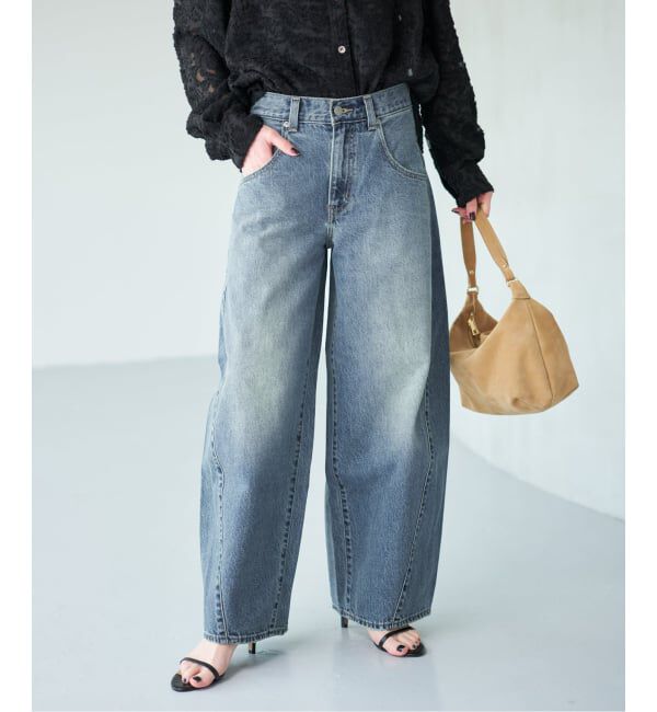 Spick and Span「LEVI'S/リーバイス 別注SMU SUPER BAGGY BARREL*」|デニム|