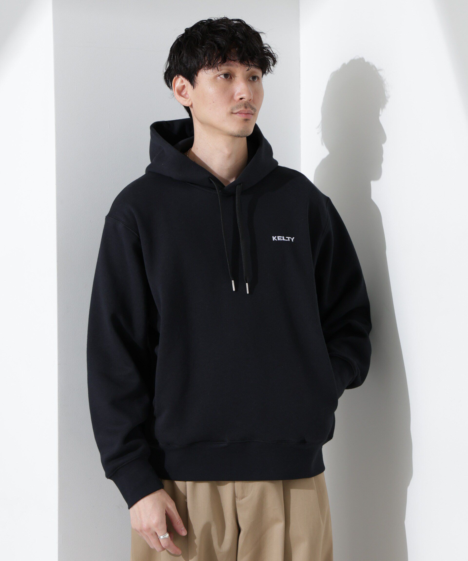 nano･universe「「KELTY&times;NANO universe」ミニロゴスウェットパーカー」|Tシャツ・カットソー|