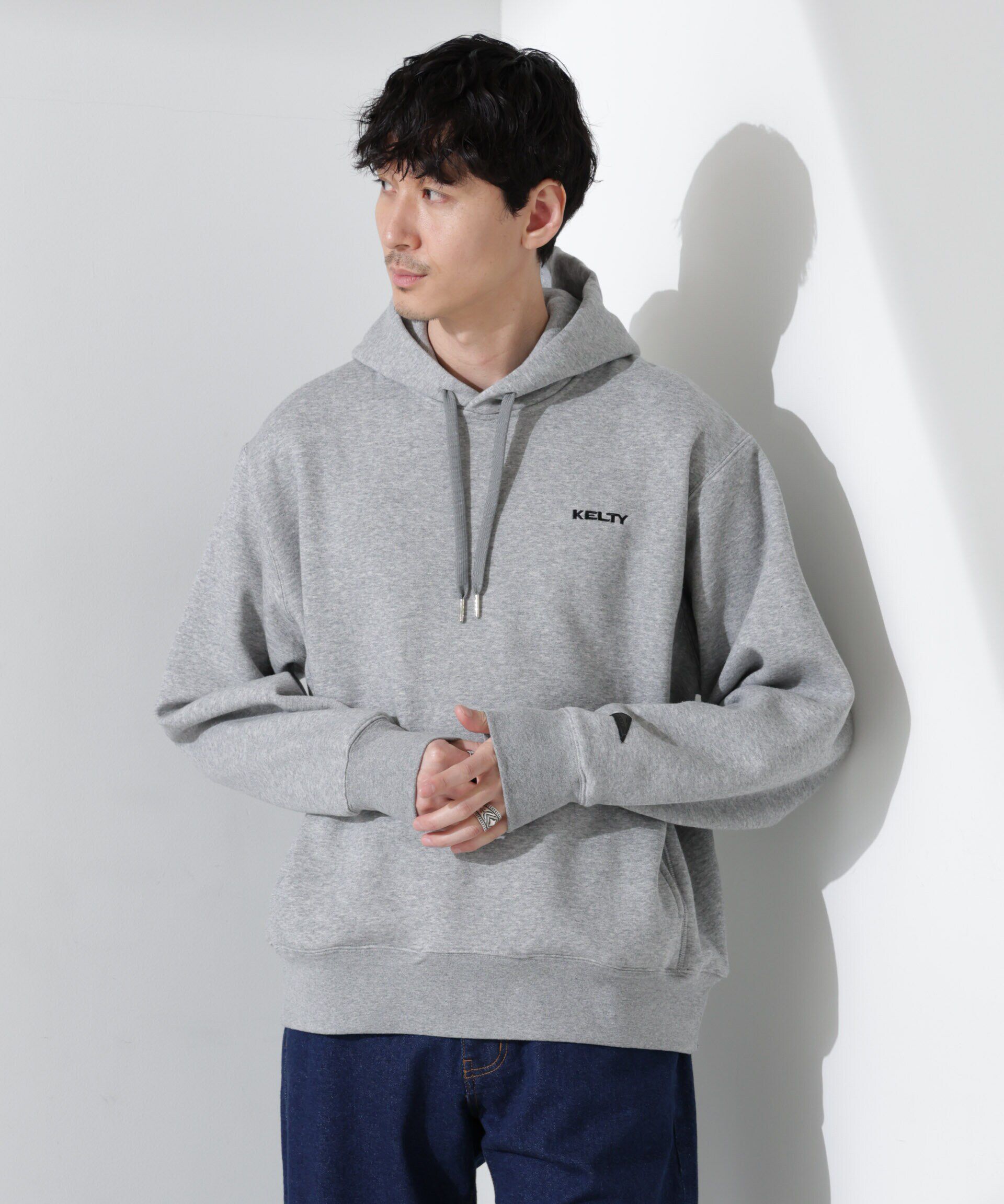 nano･universe「「KELTY&times;NANO universe」ミニロゴスウェットパーカー」|Tシャツ・カットソー|