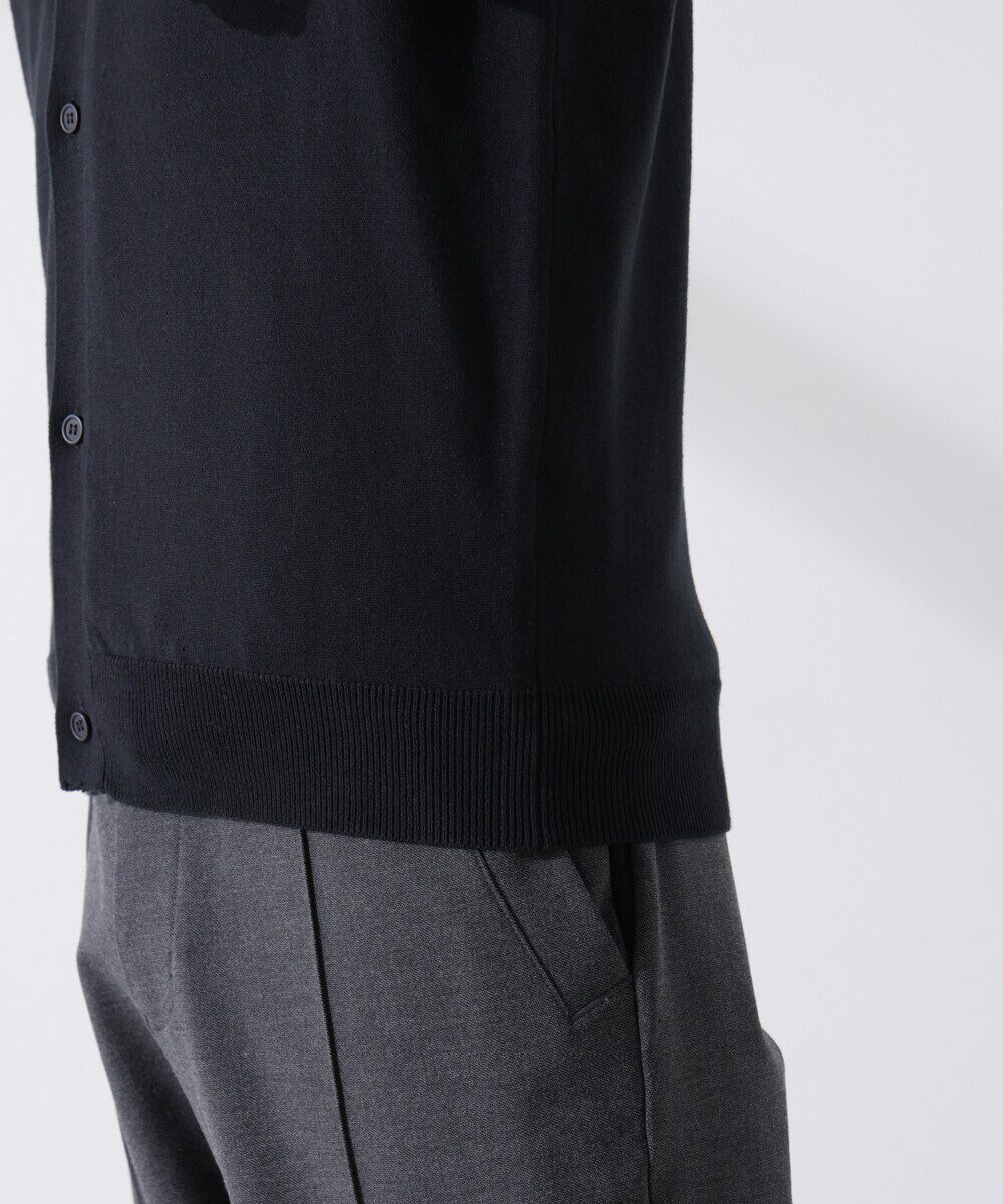 nano･universe「プレーティングスタンダードカーディガン」|ニット・セーター|