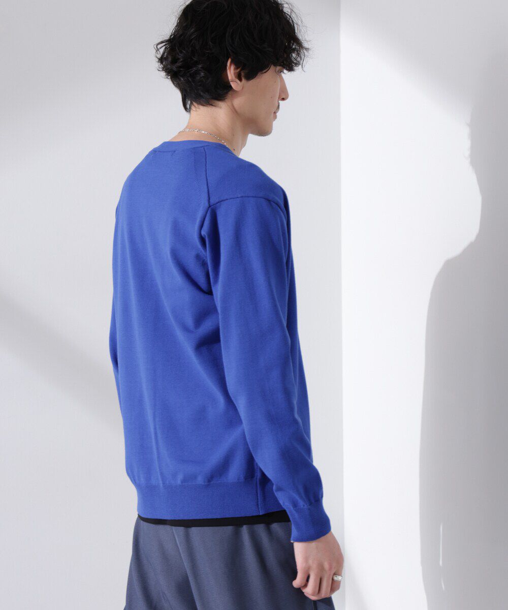 nano･universe「プレーティングスタンダードカーディガン」|ニット・セーター|