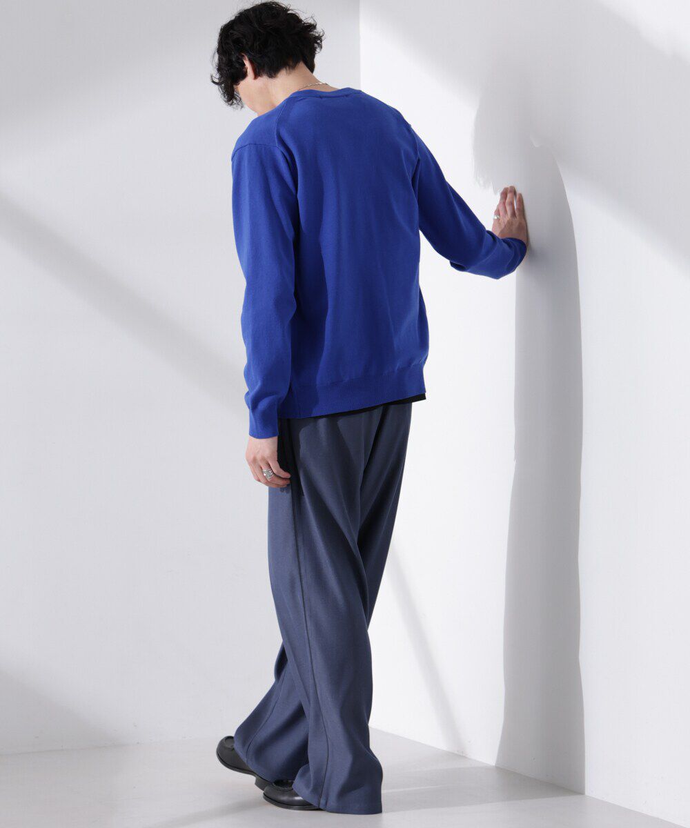 nano･universe「プレーティングスタンダードカーディガン」|ニット・セーター|