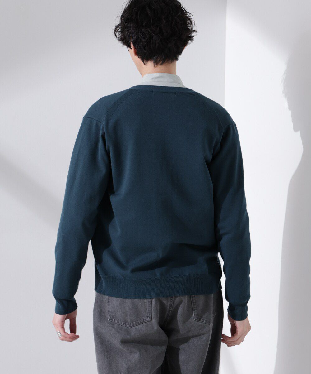 nano･universe「プレーティングスタンダードカーディガン」|ニット・セーター|