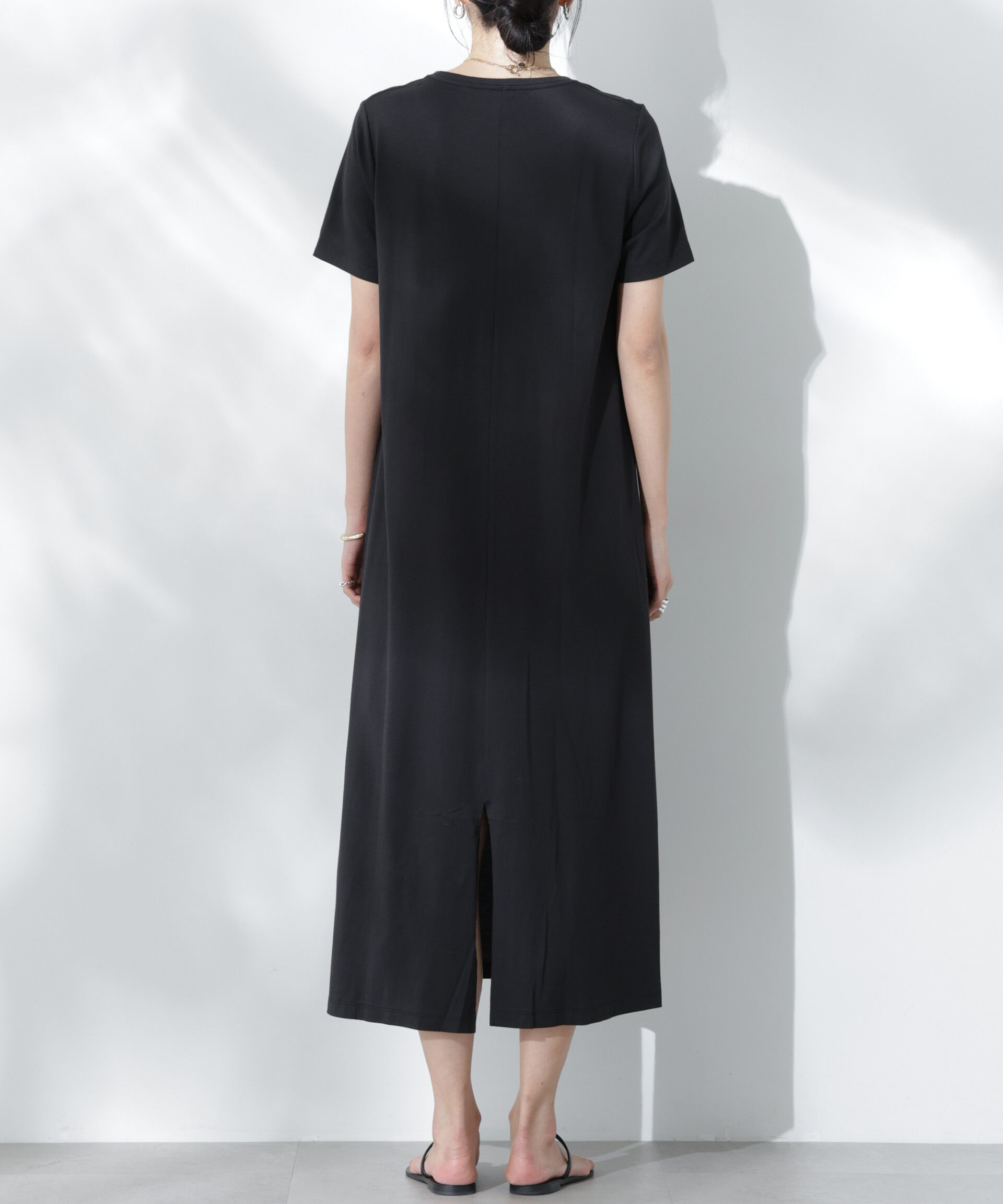 nano･universe「Anti Soaked(R) 汗染み防止フレアワンピース」|ワンピース|