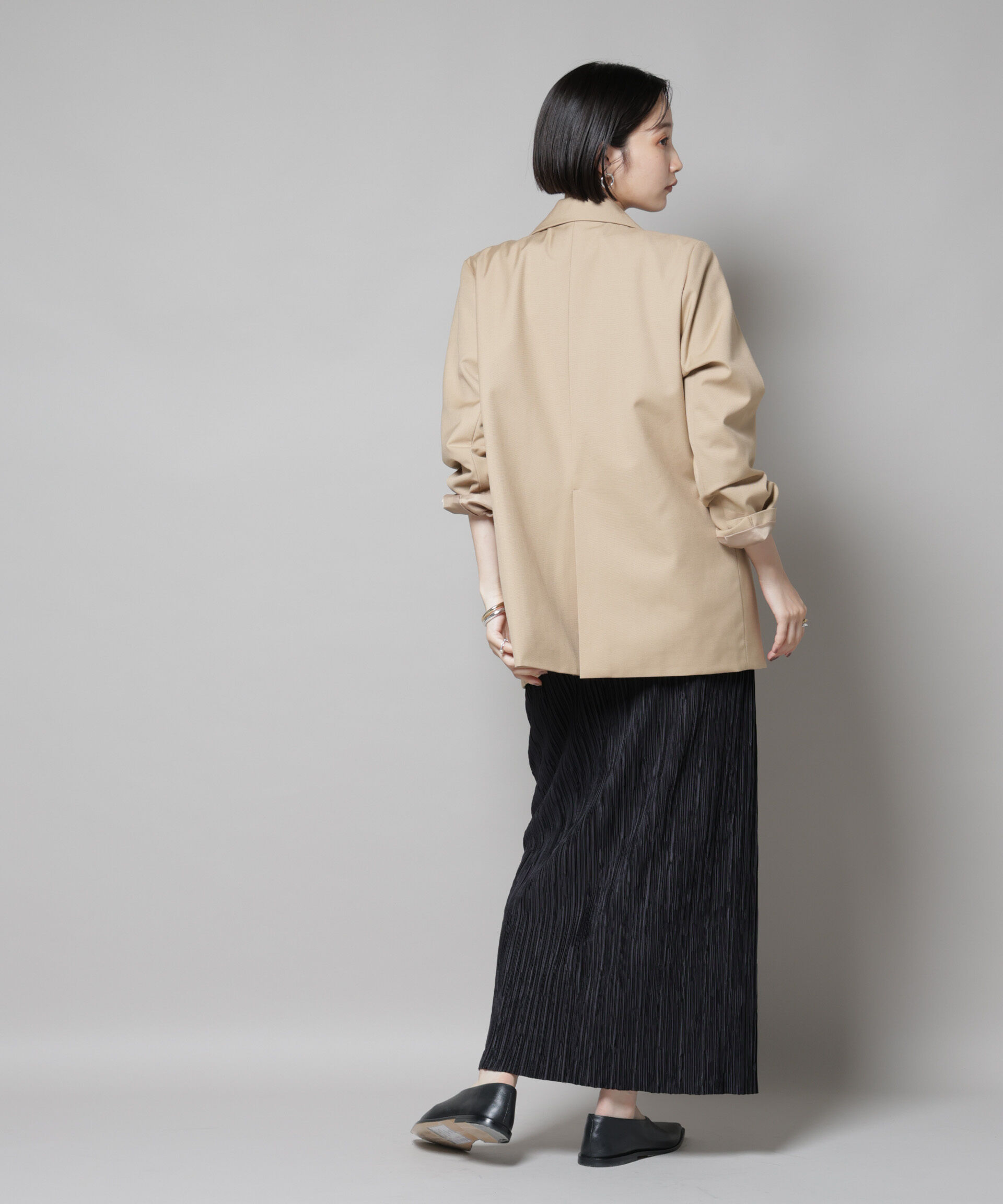 nano･universe「ダブルブレストジャケット」|テーラードジャケット|