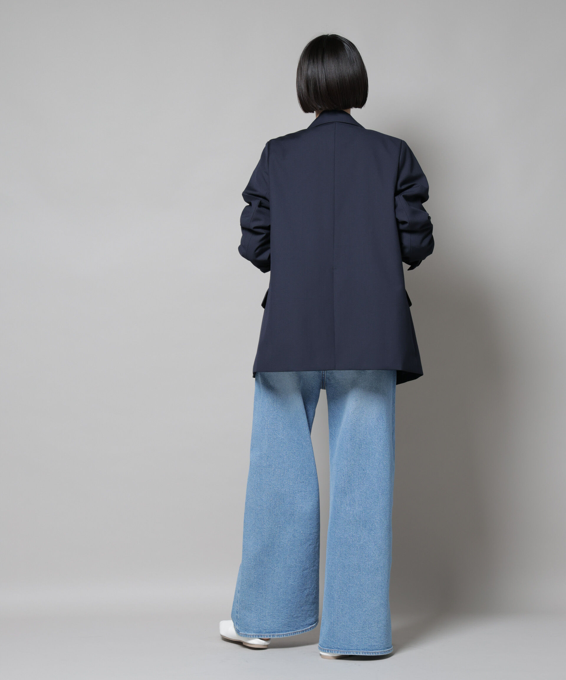 nano･universe「ダブルブレストジャケット」|テーラードジャケット|