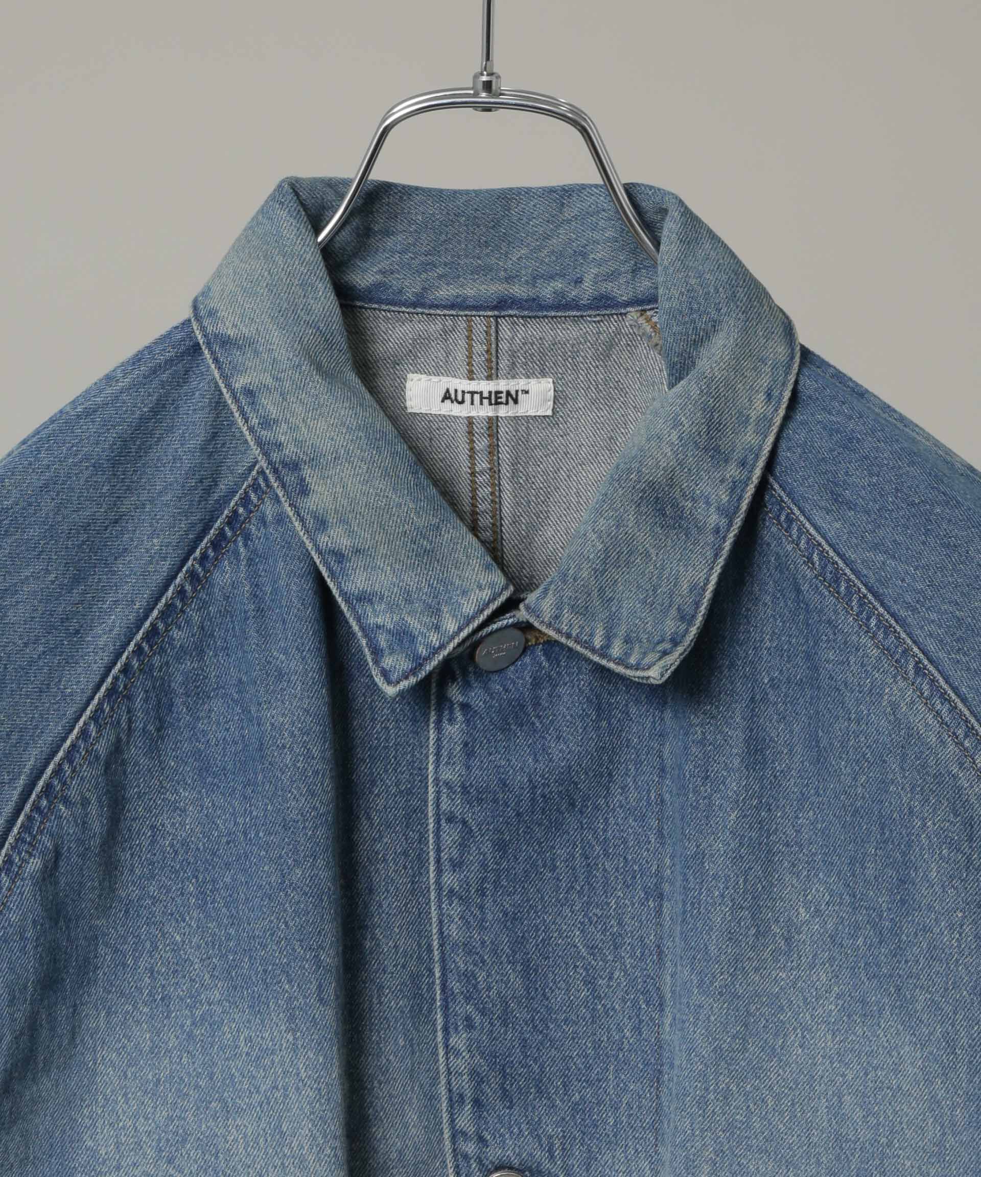 nano･universe「AUTHEN/VINTAGE DENIM ENGINEER JACKET」|ブルゾン・スタジャン|