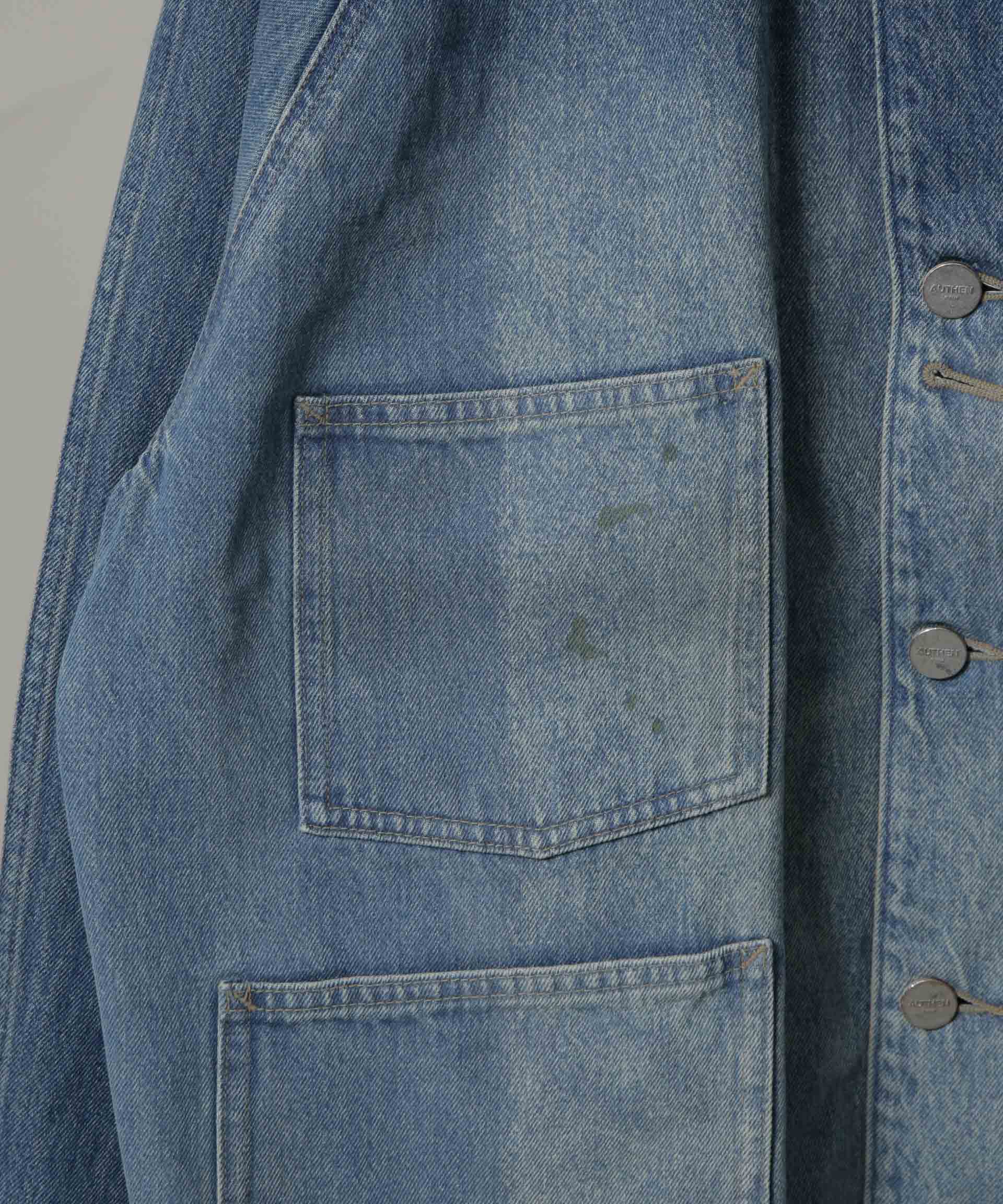 nano･universe「AUTHEN/VINTAGE DENIM ENGINEER JACKET」|ブルゾン・スタジャン|