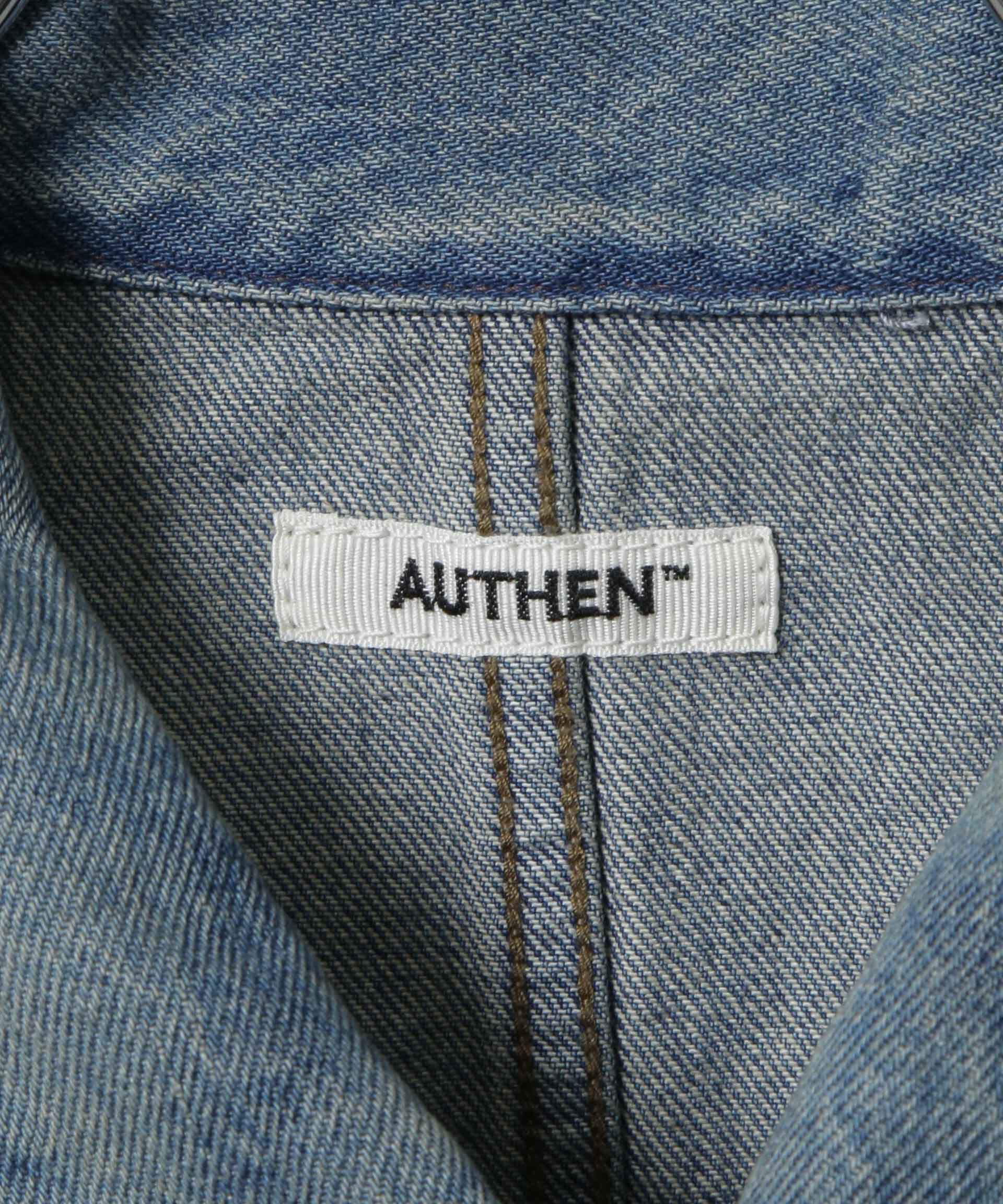 nano･universe「AUTHEN/VINTAGE DENIM ENGINEER JACKET」|ブルゾン・スタジャン|