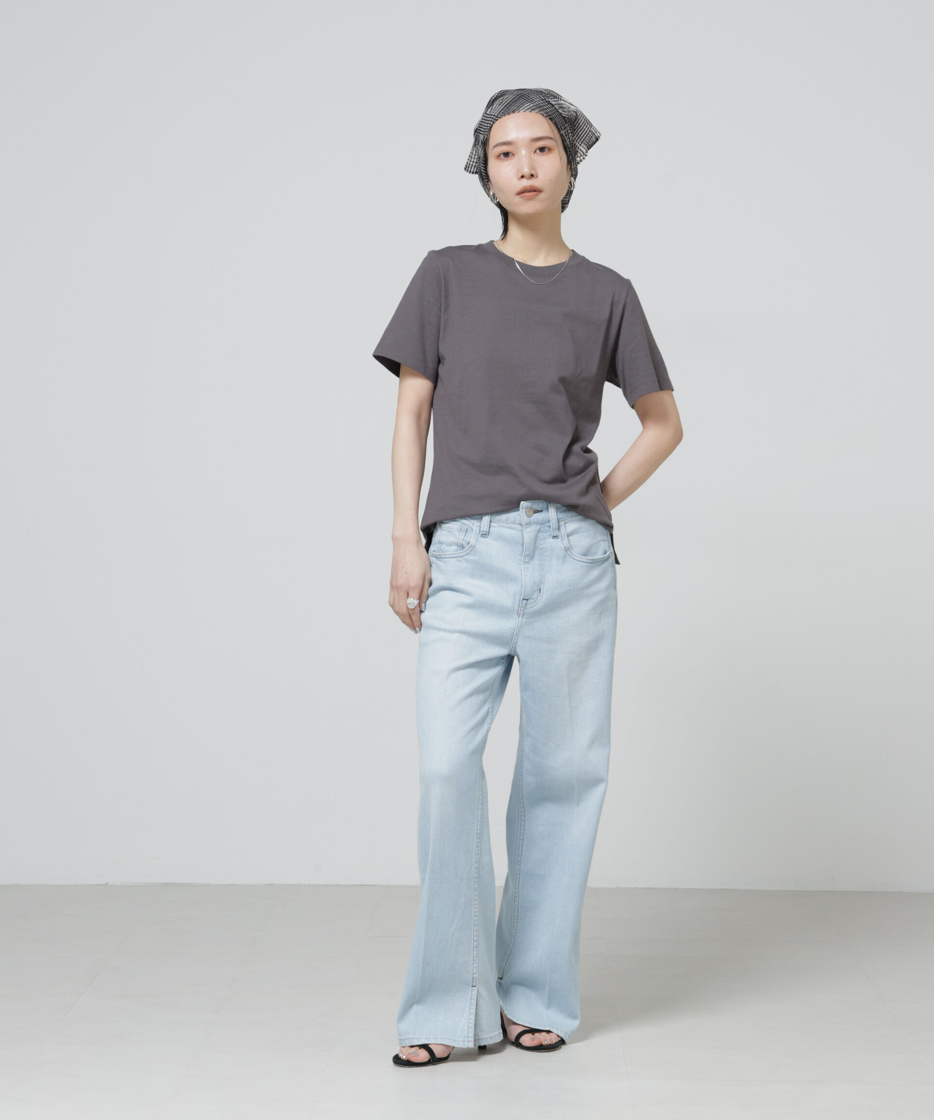 nano･universe「Anti Soaked(R) 汗染み防止クルーネックTシャツ」|Tシャツ・カットソー|