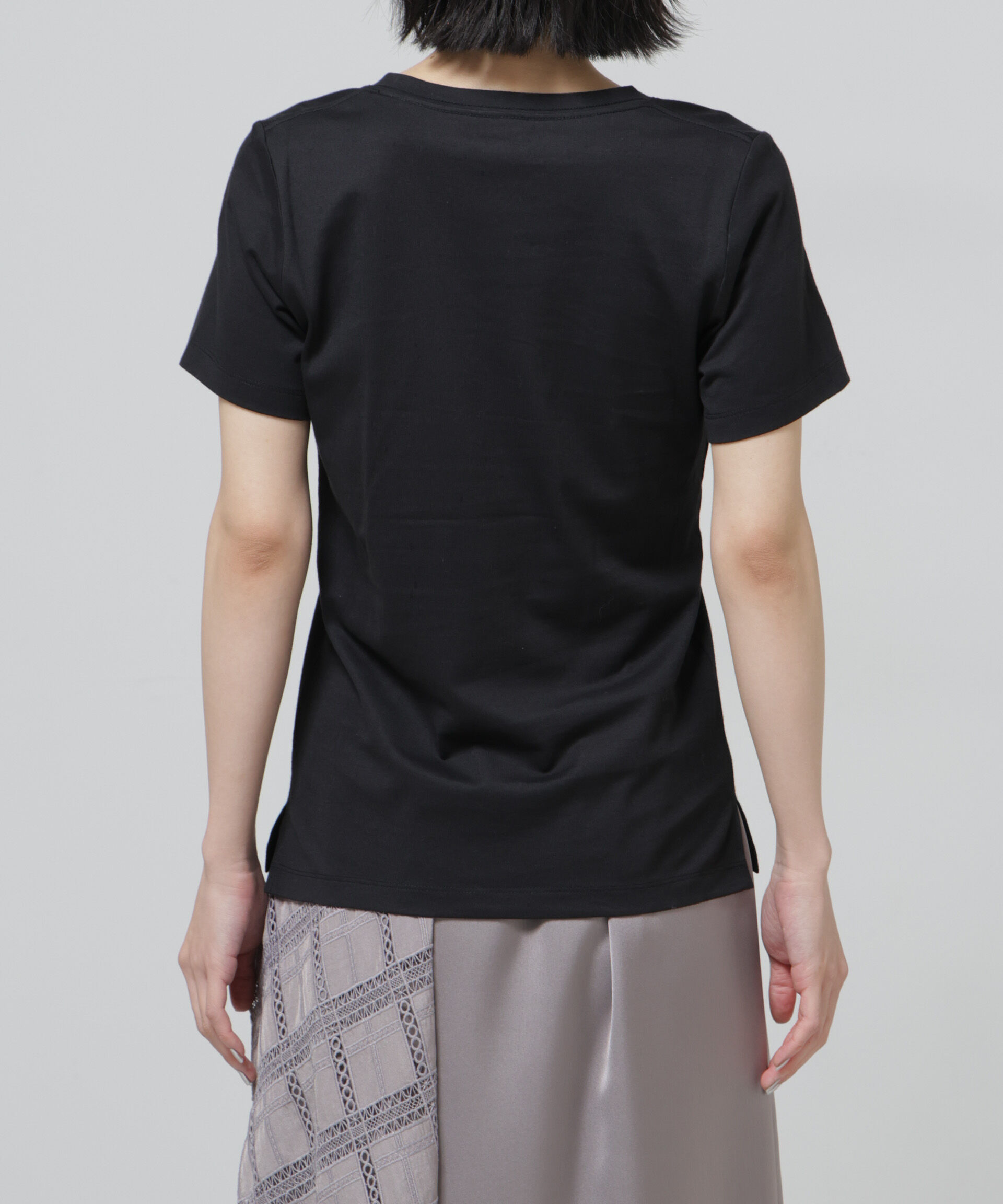 nano･universe「Anti Soaked(R) 汗染み防止VネックTシャツ」|Tシャツ・カットソー|