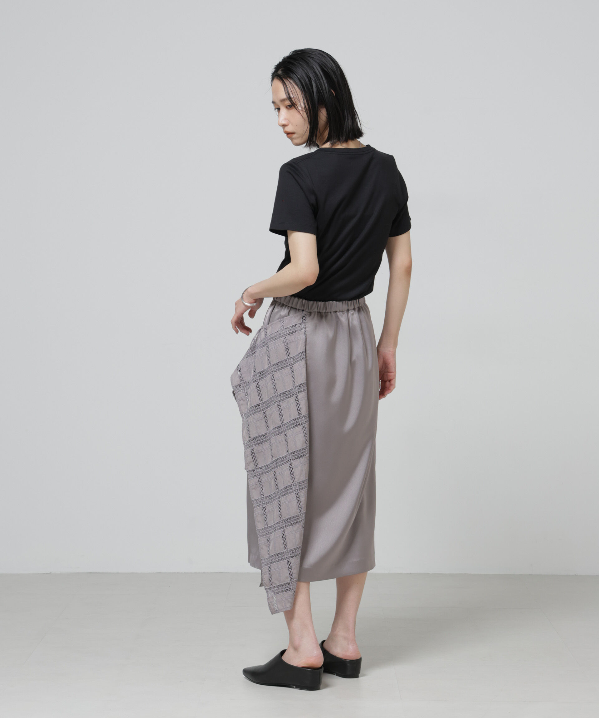 nano･universe「Anti Soaked(R) 汗染み防止VネックTシャツ」|Tシャツ・カットソー|