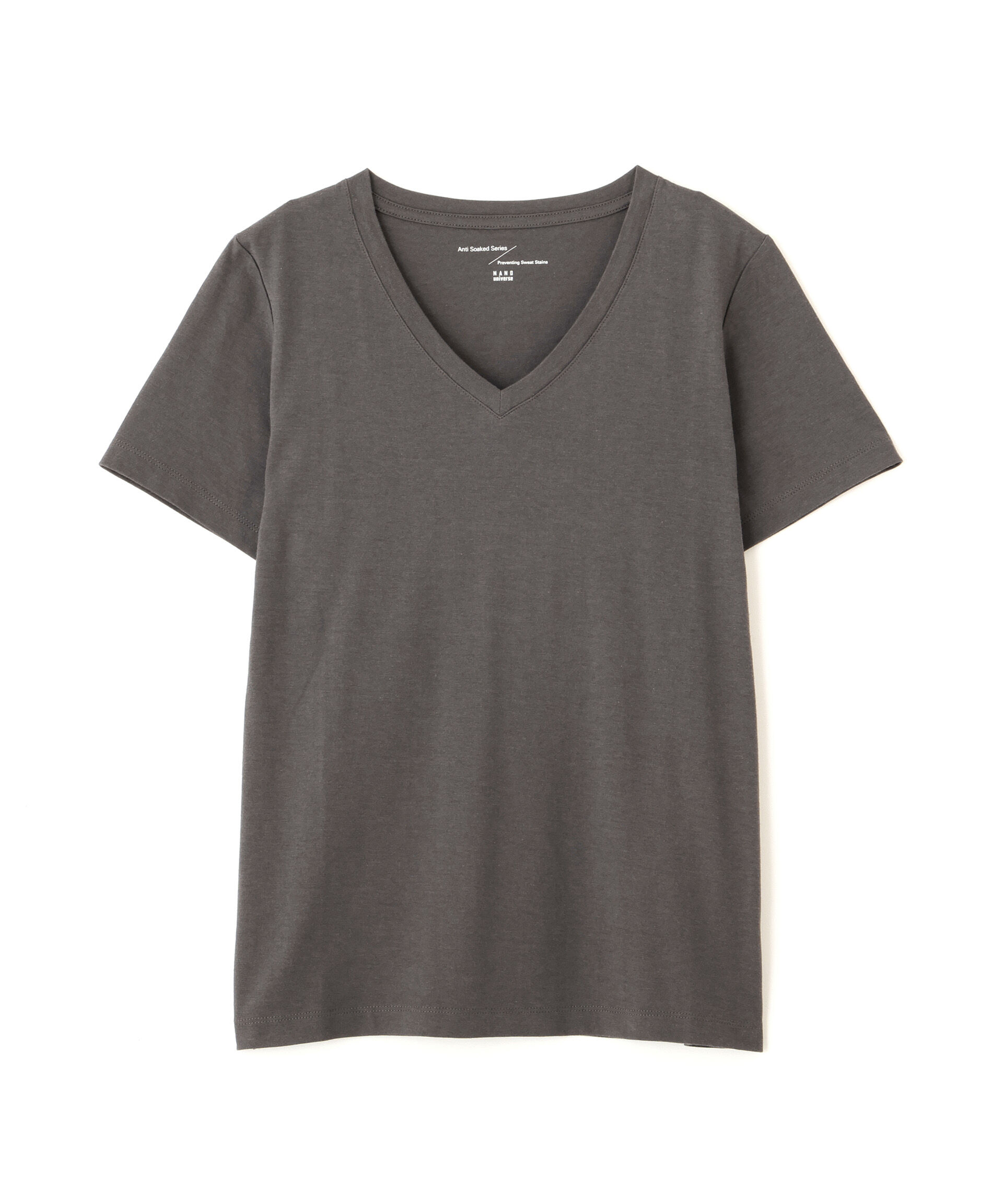 nano･universe「Anti Soaked(R) 汗染み防止VネックTシャツ」|Tシャツ・カットソー|