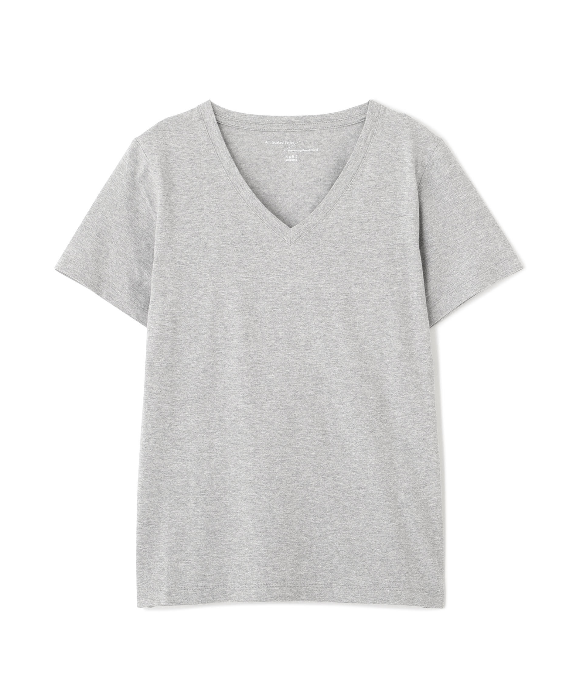 nano･universe「Anti Soaked(R) 汗染み防止VネックTシャツ」|Tシャツ・カットソー|