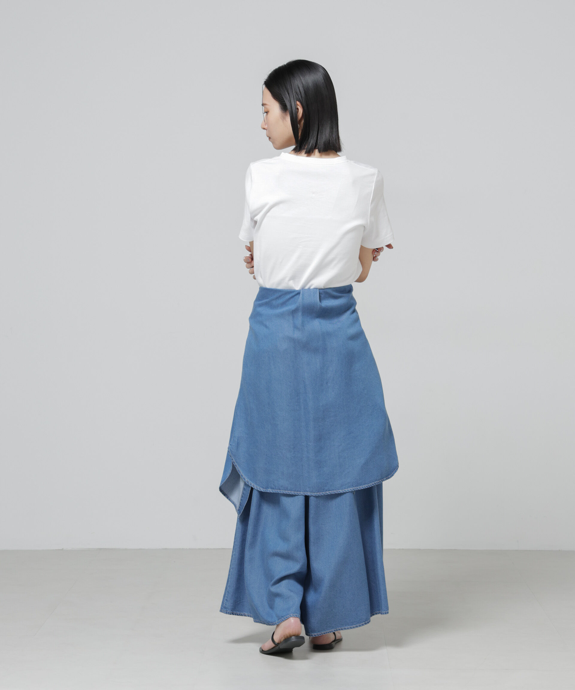 nano･universe「Anti Soaked(R) 汗染み防止VネックTシャツ」|Tシャツ・カットソー|