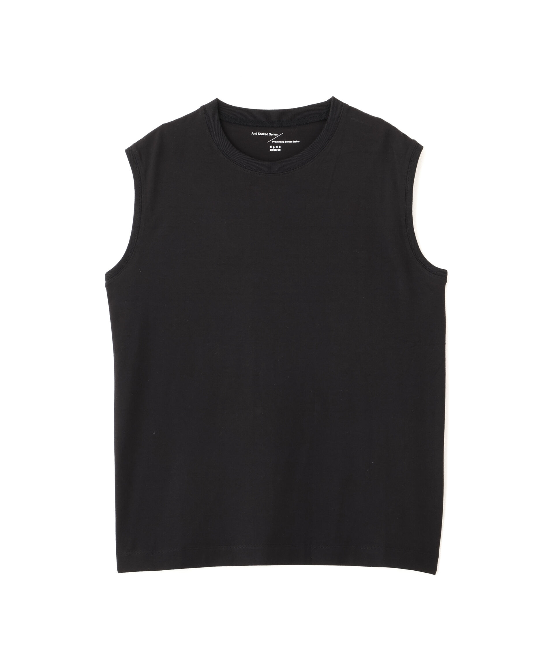nano･universe「Anti Soaked(R) 汗染み防止ノースリーブTシャツ」|Tシャツ・カットソー|