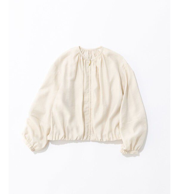 23区「【速乾性/接触冷感】シアータンブラー ブルゾン」|ブルゾン・スタジャン|