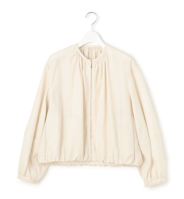 23区「【速乾性/接触冷感】シアータンブラー ブルゾン」|ブルゾン・スタジャン|