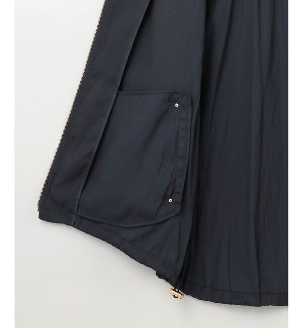 any SiS「【接触冷感・速乾・UVカット】ツヤテロギャザー ブルゾン」|ブルゾン・スタジャン|