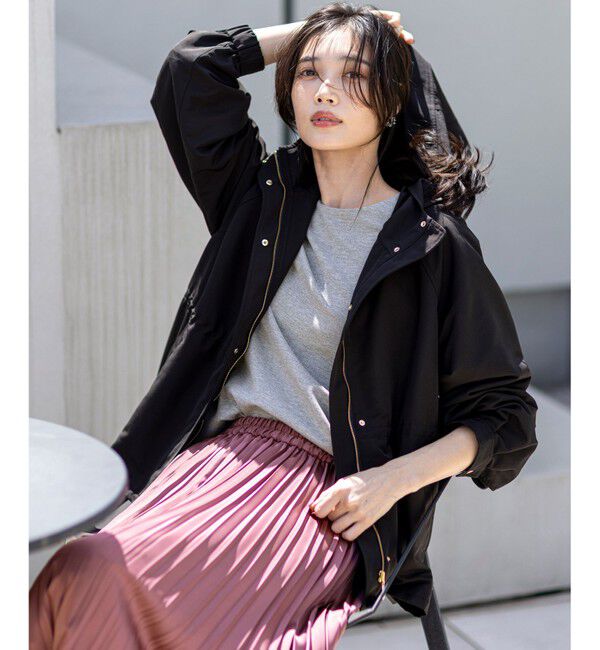 ANY SIS「フーディショート ブルゾン」|ブルゾン・スタジャン|