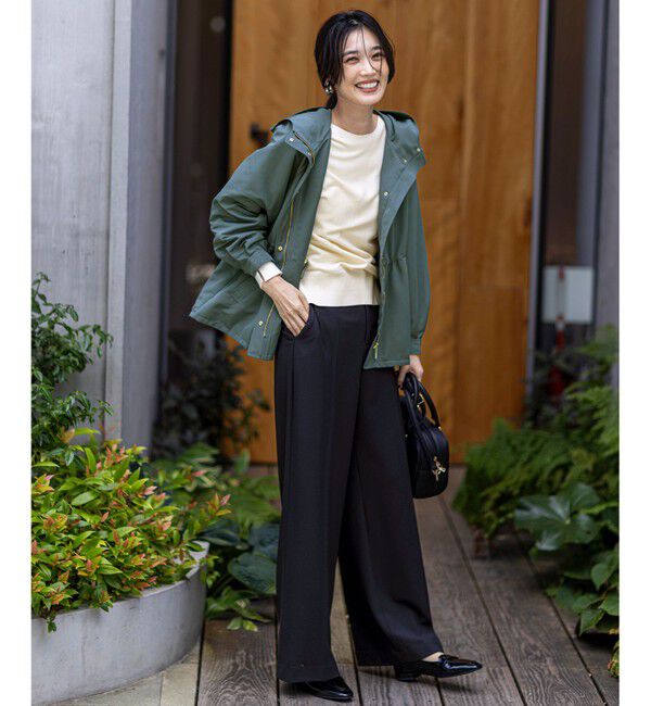 ANY SIS「フーディショート ブルゾン」|ブルゾン・スタジャン|