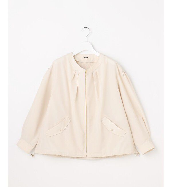 ANY SIS「【花粉リリース】スプリングコンフォート ブルゾン」|ブルゾン・スタジャン|