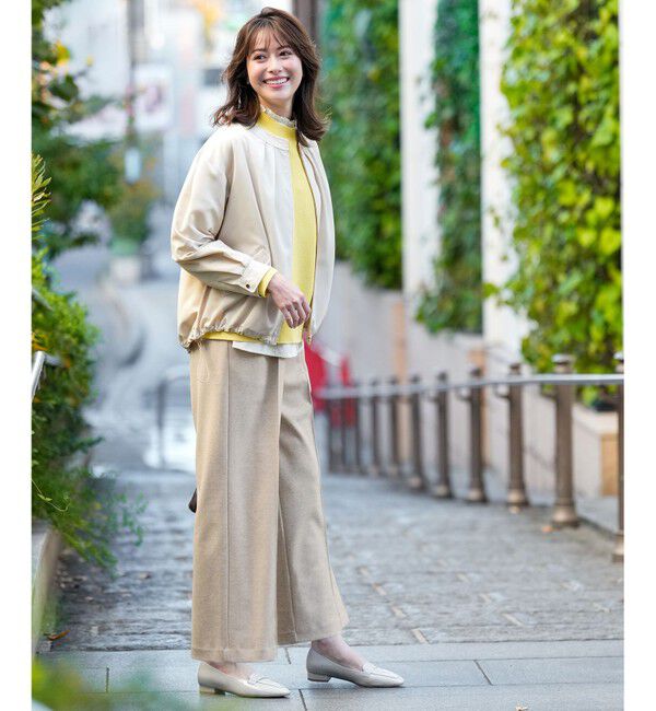 ANY SIS「【花粉リリース】スプリングコンフォート ブルゾン」|ブルゾン・スタジャン|