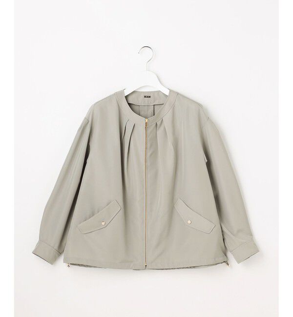 ANY SIS「【花粉リリース】スプリングコンフォート ブルゾン」|ブルゾン・スタジャン|