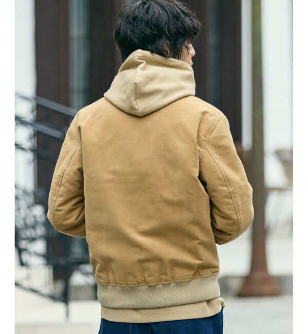 LACOSTE「パデッドモールスキンジャケット / 中綿ブルゾン」|ブルゾン・スタジャン|