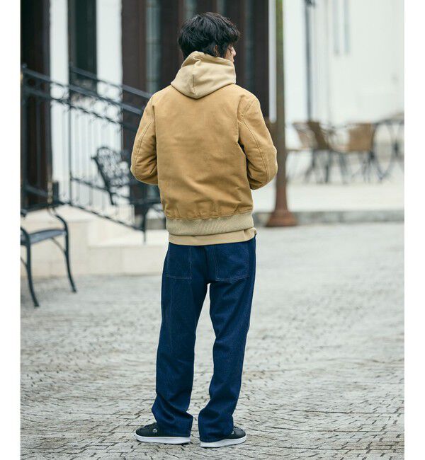 LACOSTE「パデッドモールスキンジャケット / 中綿ブルゾン」|ブルゾン・スタジャン|