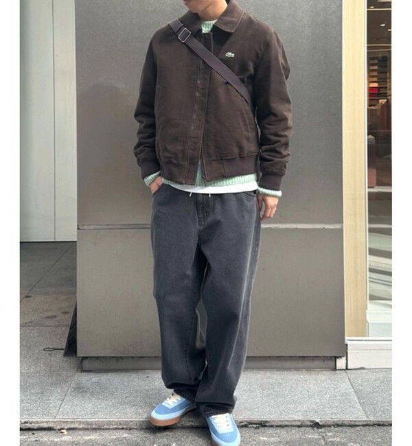 LACOSTE「パデッドモールスキンジャケット / 中綿ブルゾン」|ブルゾン・スタジャン|