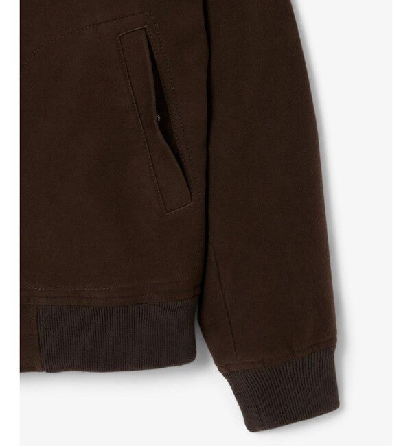 LACOSTE「パデッドモールスキンジャケット / 中綿ブルゾン」|ブルゾン・スタジャン|