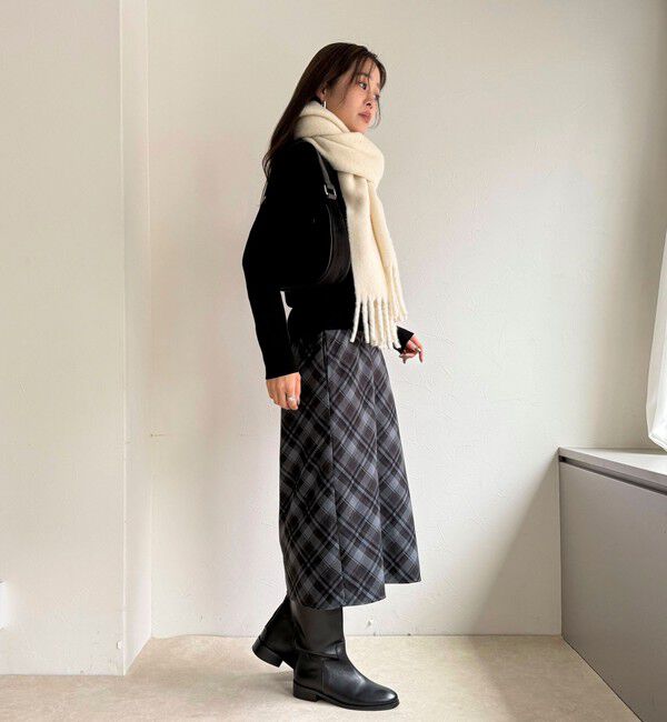 fredy emue「チェックミディスカート」|スカート|